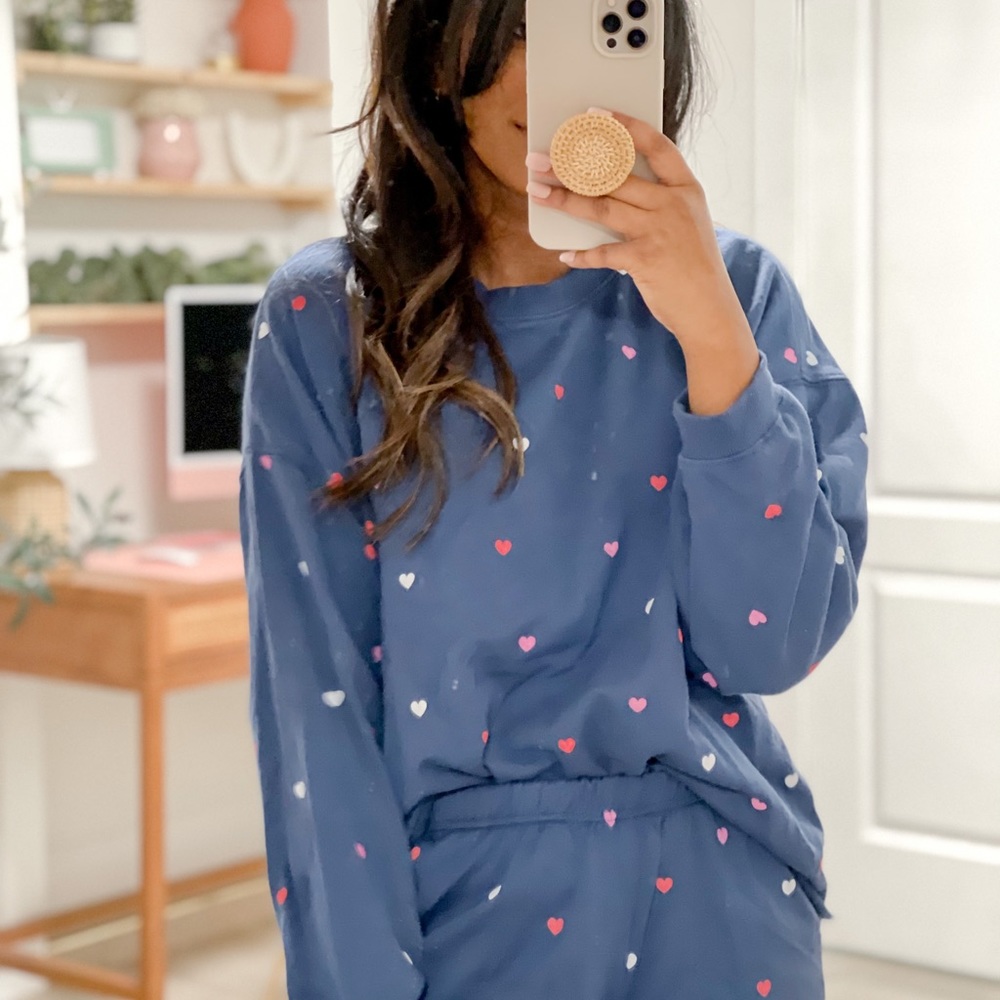 Women’s Heart Pajama Set